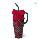 Christmas Plaid Mega Mug 40oz