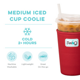 Crimson Medium Iced Cup Coolie