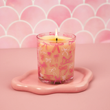 Sweet Grace Pink Bow Candle