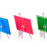 Color Pop 4x6 Easel Acrylic Photo Frames