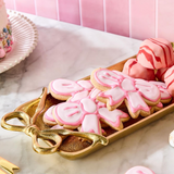 Gold Bows Serving Trays