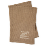 You Are Loved Embroidered Blanket