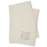 You Are Loved Embroidered Blanket