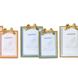 Golden Bow Photo Frames