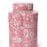 Pink Chinoiserie Vase