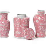 Pink Chinoiserie Vase