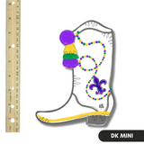 Mardi Gras Boot Mini
