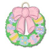 Easter Egg Wreath Door Hanger