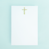 Floral Cross Notepad