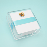 Tiger Face Square Desk Set