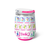 Mahjong Stemless Wine Cup 12oz