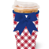 Patriotic Picnic Iced Cup Coolie (Large)
