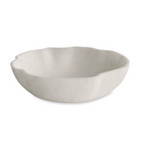 RESIN Sorbet Large Wavy Round Bowl Coconut