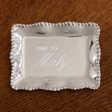 GIFTABLES Rectangle Tray Time to Mahj