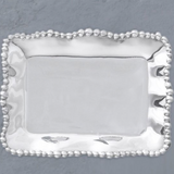 GIFTABLES Organic Pearl Rectangular Tray