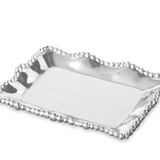 GIFTABLES Organic Pearl Rectangular Tray