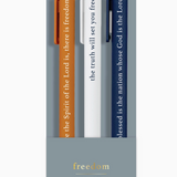 Freedom Bible Study Pen Set
