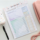 Busy Busy Busy Dayplanner Notepad- Large