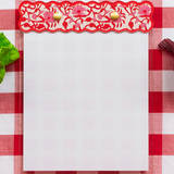 Red Poppies Notepad: Small