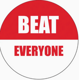 Beat Everyone Gameday Pins