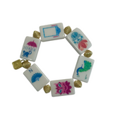 Blanc + Gold Bracelet