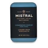 Mistral Men's Voyageur 3 Soap Set with Travel Case
