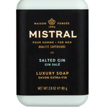 Mistral Men's Voyageur 3 Soap Set with Travel Case