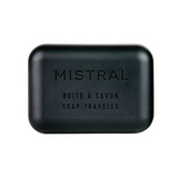 Mistral Men's Voyageur 3 Soap Set with Travel Case
