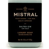 Mistral Men's Bar Soap Salted Gin 8.8 oz.