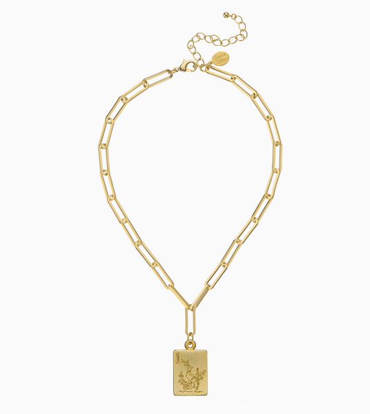 Susan Shaw: 1 Bam Bird Mahjong Tile Paperclip Necklace – GiveMe3