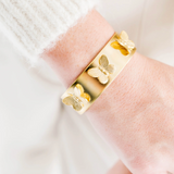 Susan Shaw: Gold Butterfly Cuff