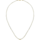 Susan Shaw: Alys Necklace with Gold Cross