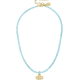 Susan Shaw: Alys Necklace with Gold Cross