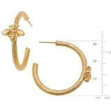 Susan Shaw: Gold Bee Hoops