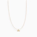 Ole Miss Logo Charm Necklace