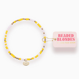 LSU Logo Charm Bracelet on Color