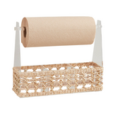 Acrylic Woven Utensil & Towel Caddy