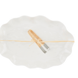 Ruffle Melamine Platter Set