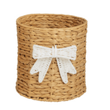 Woven Bow Basket Set