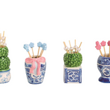 Topiary Toothpick Holders