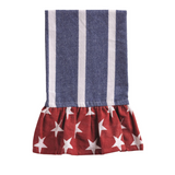 Blue Stripe Americana Towel