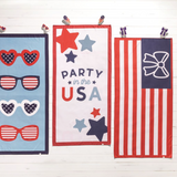 Americana Quick Dry Beach Towel Sets