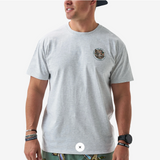 Short Sleeve Tee - Camo Mallard Duck - Ash Grey