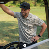 Performance Polo- Flying Ducks- Green