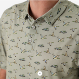 Performance Polo- Flying Ducks- Green