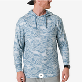 Performance Hoodie- Seaside Camo