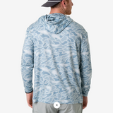 Performance Hoodie- Seaside Camo