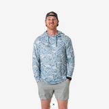 Performance Hoodie- Seaside Camo