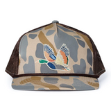 Burlebo Cap- Retro Camo Duck