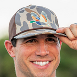 Burlebo Cap- Retro Camo Duck